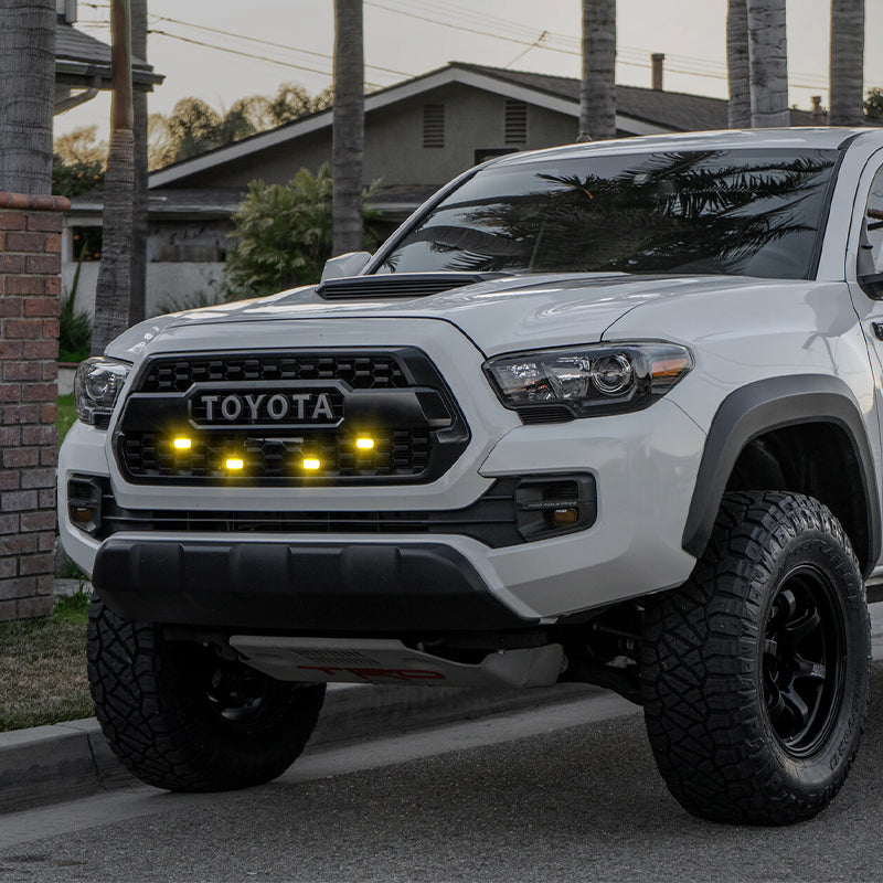 4 Pods Projector LED Insert Grill Lights for Off-road SUV Toyota Ford Truck