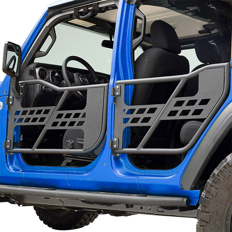 Jeep Tube Doors With Mirrors for Gladiator and Wrangler JL