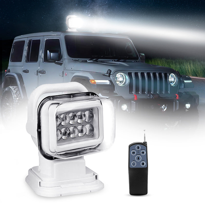 360° Remote Controlled LED Search Lights Spotlights Pod