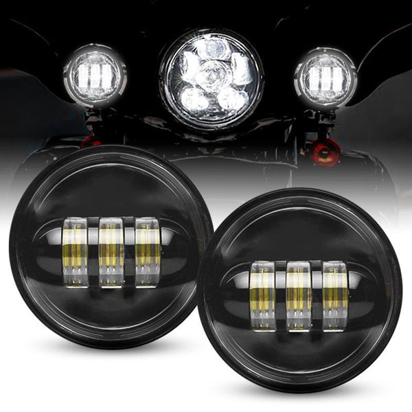 Harley Davidson 4.5 Inch 30W LED Fog Lights