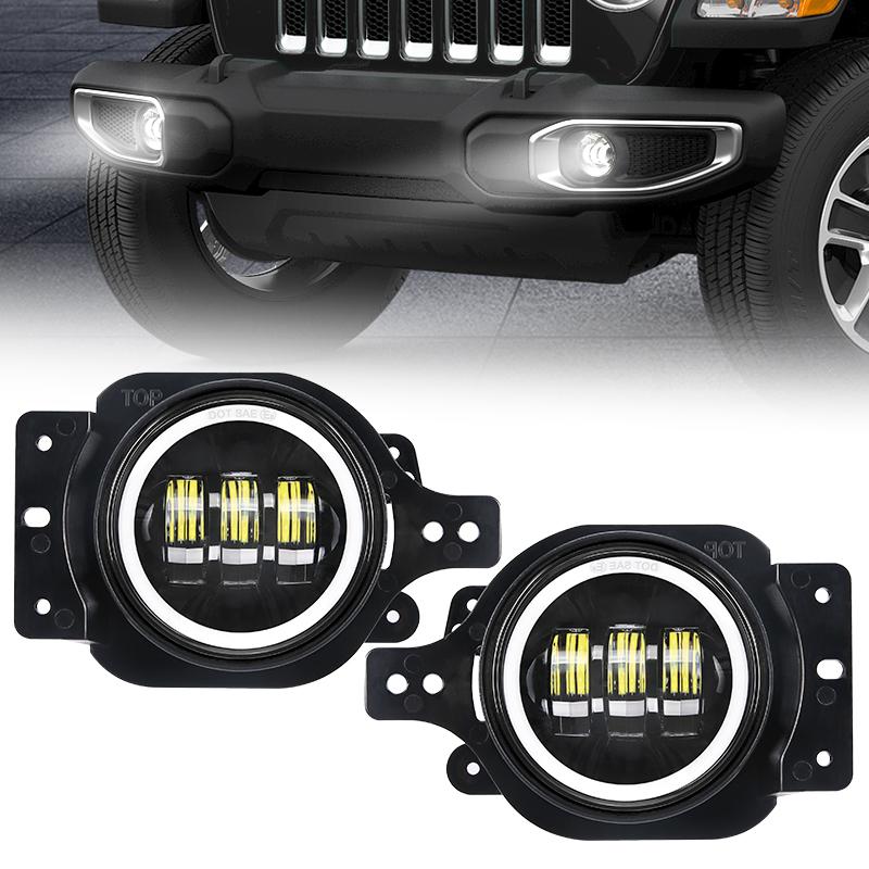 Jeep Wrangler JL LED Halo Lights Bundle